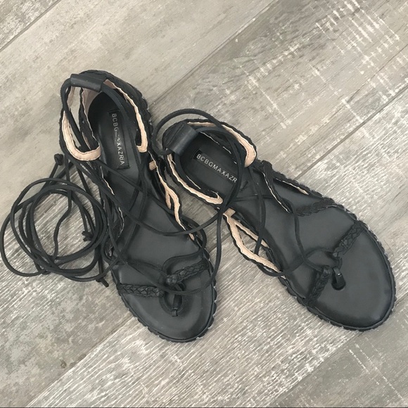 BCBGMaxAzria Leather Sandals - NWOT never worn - Picture 4 of 5
